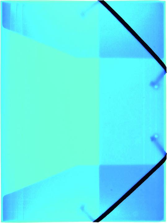 Image du produit Idena Chemise A4 PP avec élastique turquoise (A4, 1x)