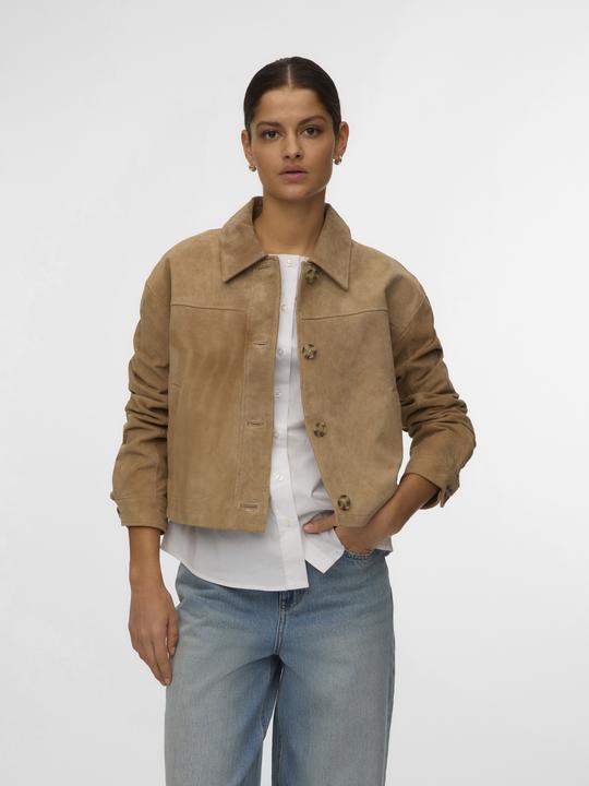 Actual product image Vero Moda VMROYCESTINE Suede Jacke Jacke (L)