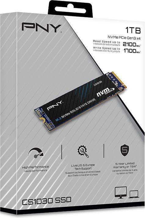 Actual product image PNY CS1030 (1000 GB, M.2 2280)