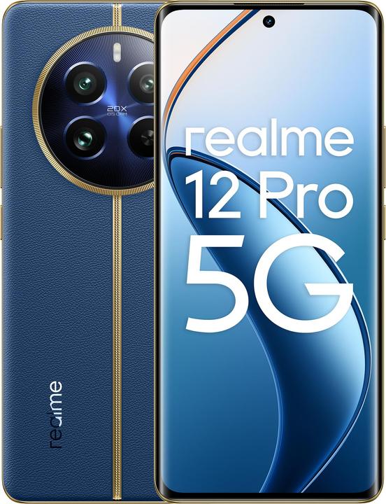 Image du produit realme 12 Pro (256 Go, Submariner Blue, 6.70", Double SIM, 5G)