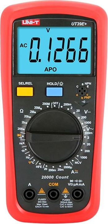 Produktbild Uni-T Universalmultimeter UT39E+
