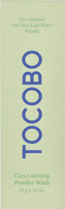 Actual product image Tocobo Cica Calming Powder Wash (Cleansing lotion, 50 ml)