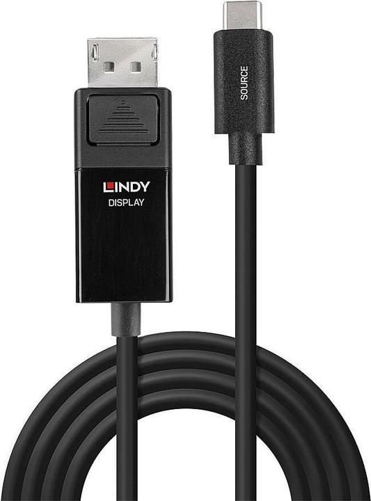 Actual product image Lindy DisplayPort – USB C (1 m)