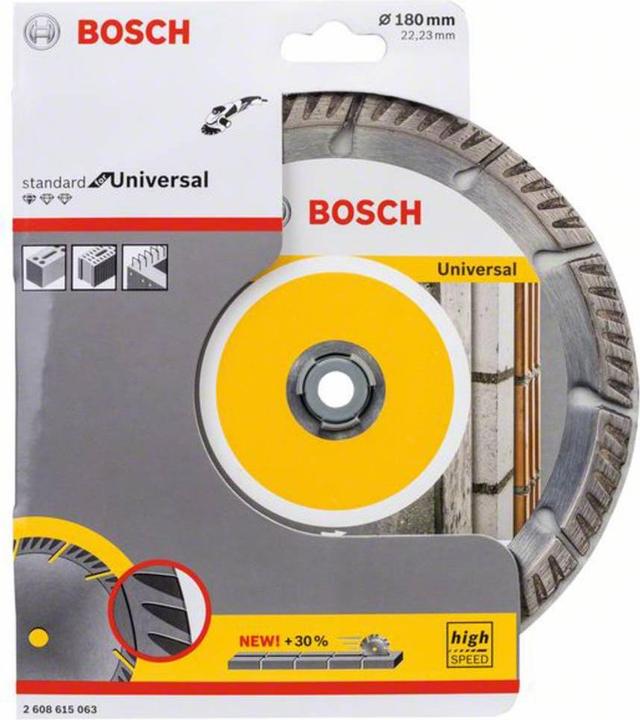 Actual product image Bosch Professional Zubehör PRO Multi Material diamond cutting disc, 180 x 22.23 mm