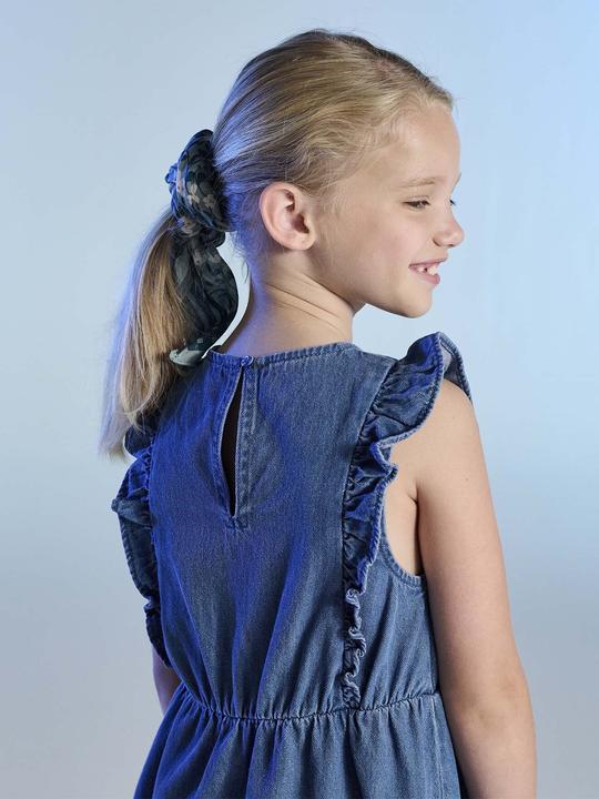 Actual product image Vertbaudet Mädchen Jeanskleid mit Volants (140)