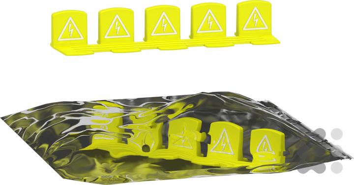 Schneider Electric Contact protection cover for Ganel comb rail 63A, PU 20 pieces