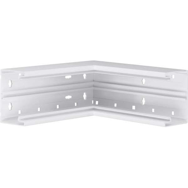 Hager, Kabelschutz + Kabelführung, TEH BR6510047035 Inneneck aus Grundprofil Kunststoff zu BR 65x100mm OT 80mm lich (68 ...