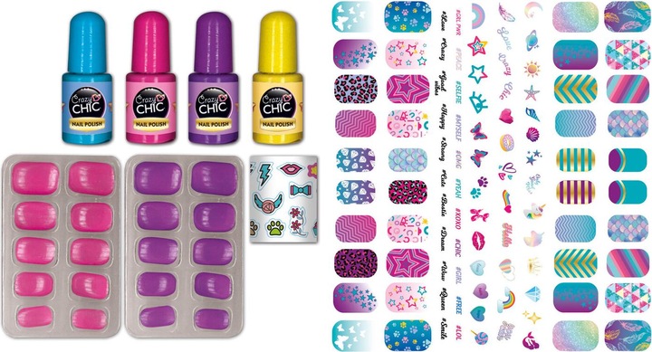 Productafbeelding Clementoni Gekke chique glanzende nagels
