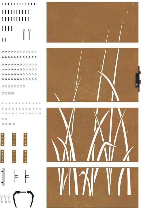 Produktbild vidaXL Gartentor