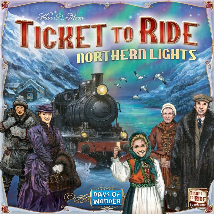 Image du produit Asmodée Ticket to Ride : Northern Lights (Nordic) (DOW720937) (Danois, Finlandais, Norvégien, Suédois, 2 - 5 Joueur)