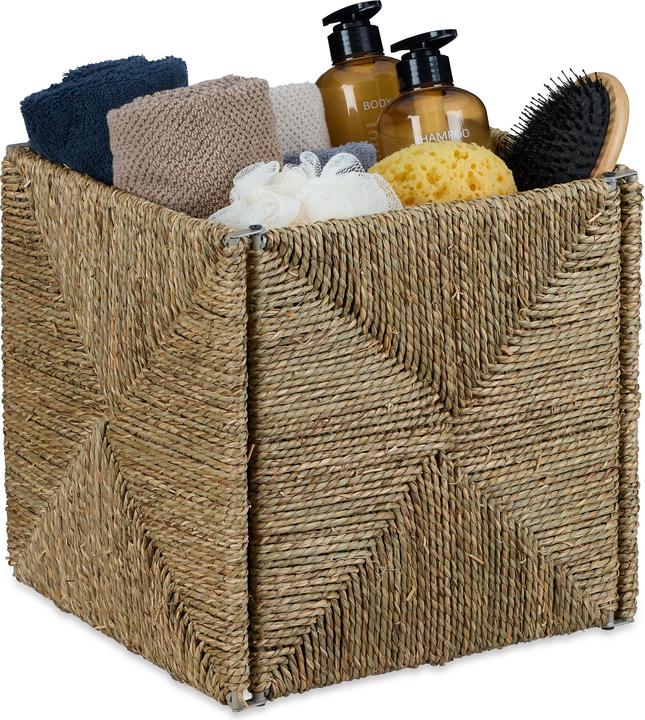 Relaxdays Storage basket (1 x, 30 x 30 x 30 cm)
