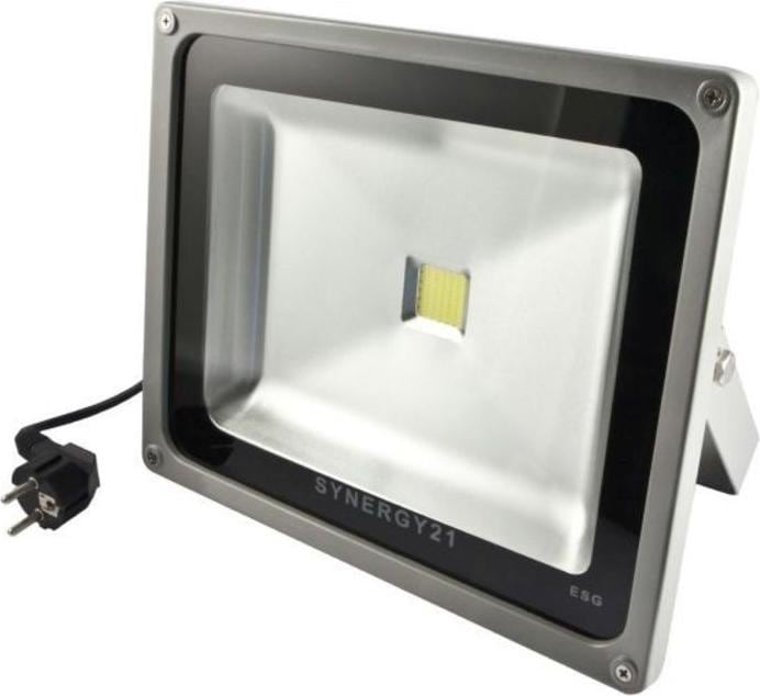 Produktbild Synergy 21 LED Spot Outdoor Baustrahler 30W schwarzes GehÃ¤use - blau V2 (2700 lm)