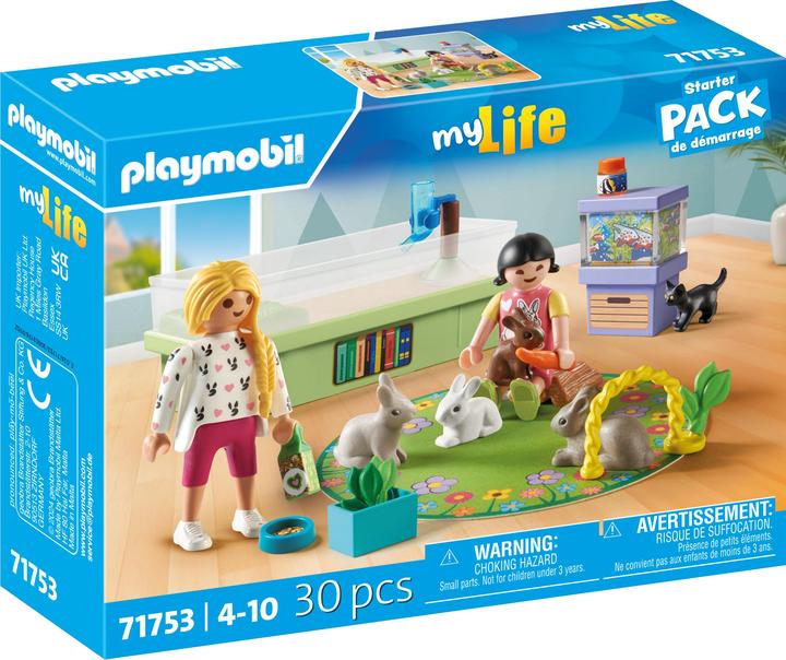 Produktbild Playmobil Familie mit Hasen (71753)