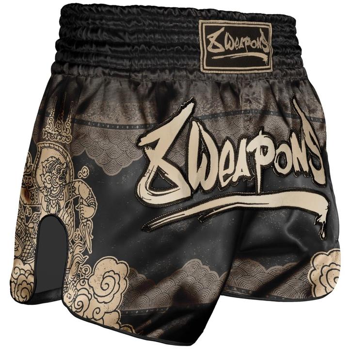 Immagine prodotto 8Weapons Muay Thai Shorts Hanuman Schwarz/Gold (XL)