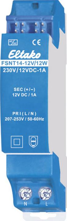 Actual product image Eltako FSNT14-12V/12W Switching power supply 12V/12W