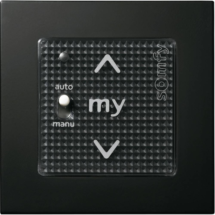 Actual product image somfy 1811406 Smoove Uno A/M io Black without frame