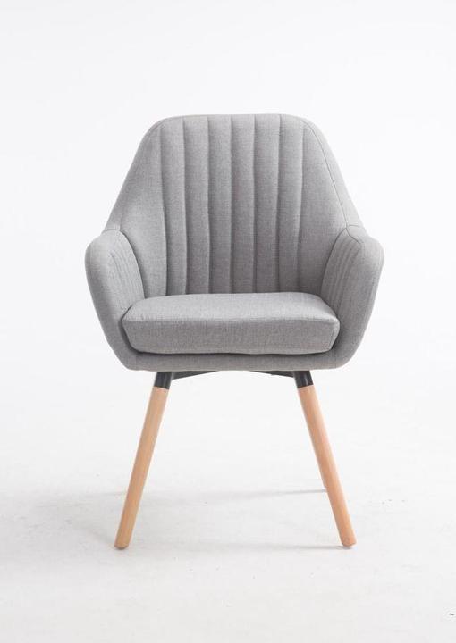 Produktbild Swisshandel24 Stuhl Florian Stoff Natura, grau