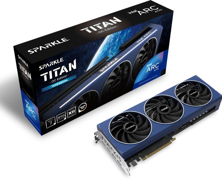 Immagine prodotto Sparkle Scheda Intel A750 ORC OC Dual Fan 8GB Intel VGA (8 GB)