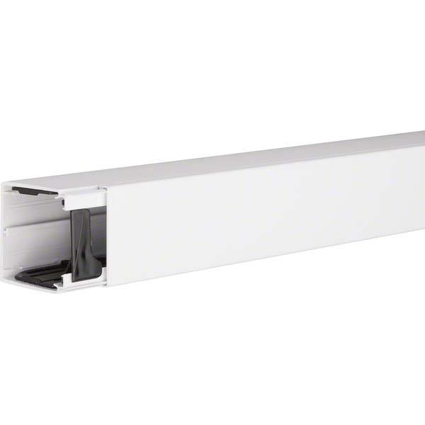 Hager, Kabelschutz + Kabelführung, Installationskanal PVC LF, 60 x 57 x 2.000 mm, verkehrsweiÃŸ (Kabeldurchlass, 2000 mm...