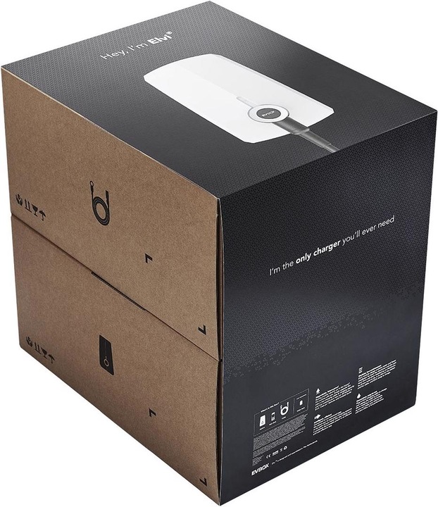 Produktbild EVBox Elvi (MID) (Typ 2, 11 kW, 16 A, Fest verdrahtet)