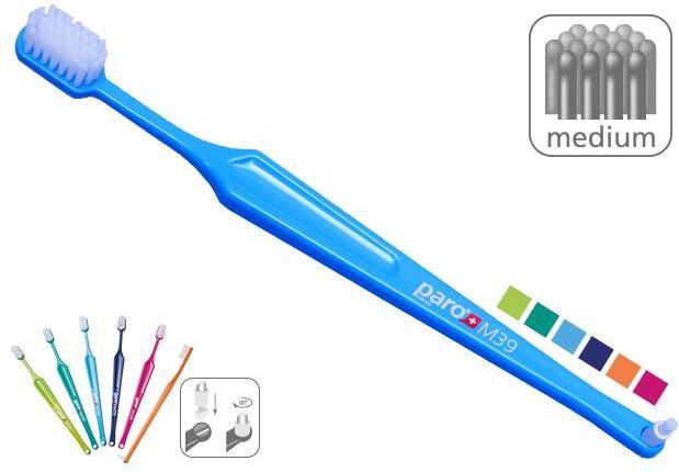 Actual product image Paro Toothbrush M39 with Interspace medium (Medium, 1 x)