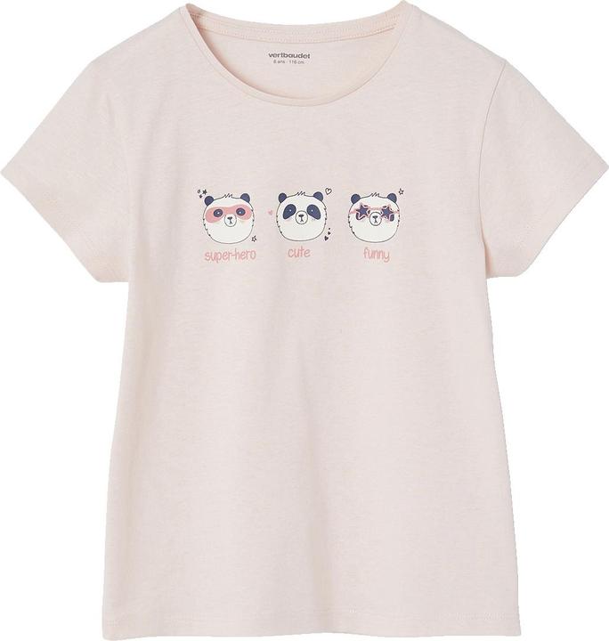 Immagine prodotto Vertbaudet 3er-Pack Mädchen Sommer-Schlafanzüge PANDA mit Recycling-Baumwolle (86)