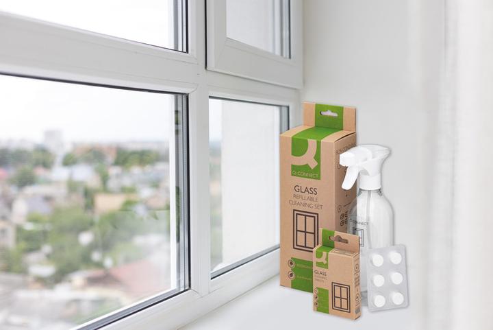Actual product image Q-Connect Glass cleaner starter set