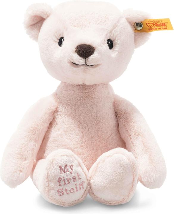 Actual product image Steiff Soft Cuddly Friends My first Teddy Bear, pink (26 cm)