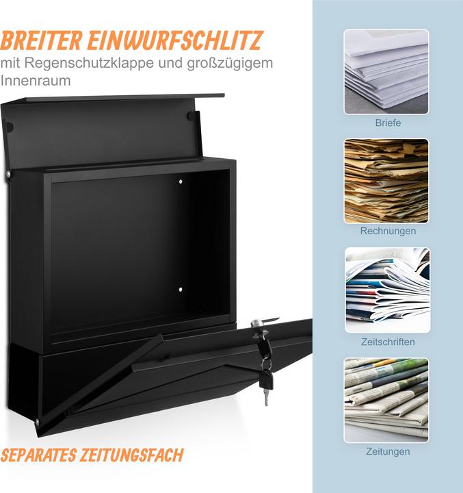 Produktbild Relaxdays Briefkasten