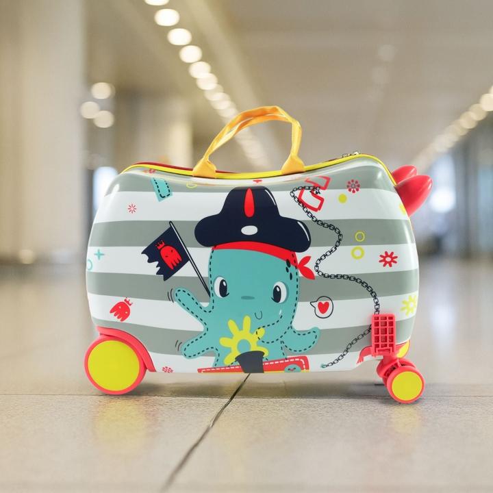 Immagine prodotto Hermex Kinderkoffer Hartschalenkoffer Reisegepäck Kindertrolley Koffer (18 l)