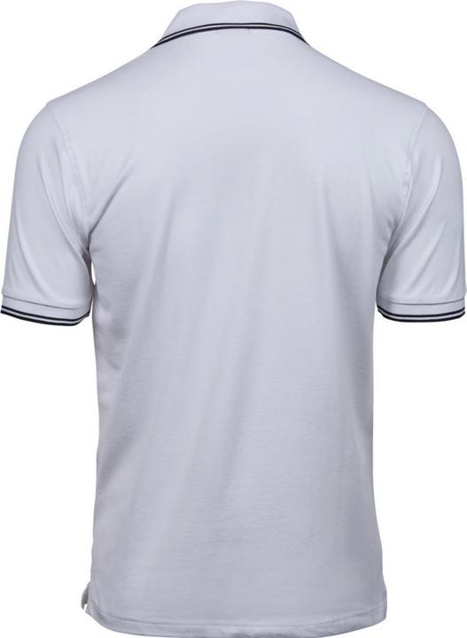 Image du produit Tee Jays - Polo motif/style à rayures LUXURY - Homme (XL)