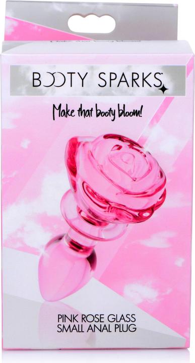 Produktbild XR Brands Glass Small Anal Plug Rose