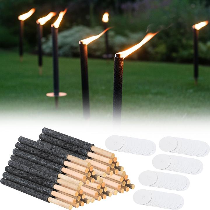 Produktbild Hussala Wachsfackeln