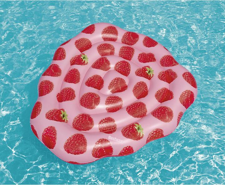 Actual product image Bestway Scentsational Raspberry Pool Float