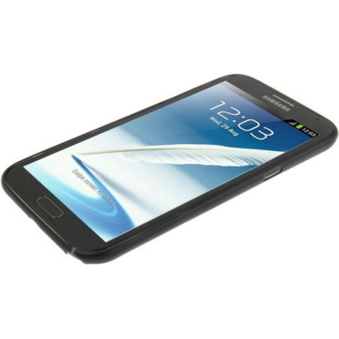 Thumbnail - König Design Schutzhülle Case Ultra Dünn 0,3mm für Handy Samsung Galaxy Note 2 N7100 Schwarz Transparent (Samsung Galaxy...