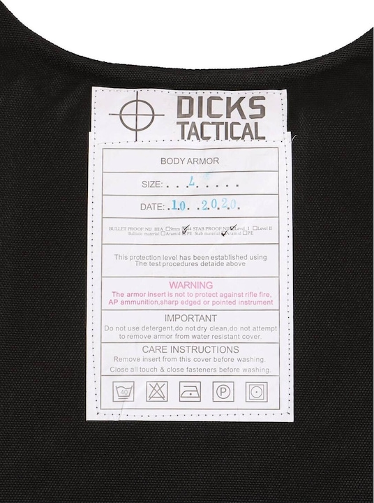 Produktbild Army Shop Ballistische Schutzweste Bodyguard (M)