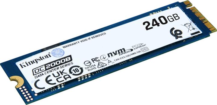 Produktbild Kingston 240GB DC2000B PCIe 4.0 M.2 2280 Enterprise SSD No Heatsink (240 GB, M.2 2280)