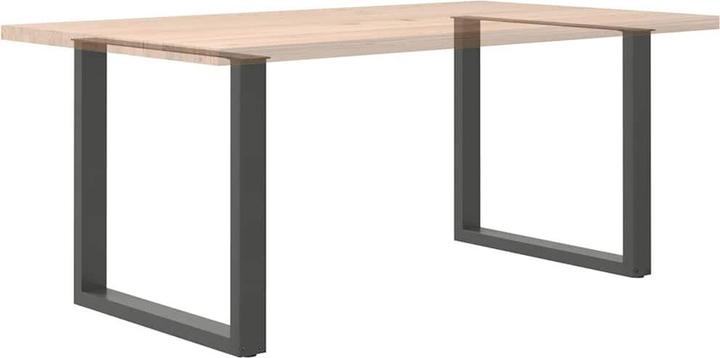Immagine prodotto vidaXL Gambe per tavolino a U 2 pz. Gamba del tavolo in acciaio antracite 90x(72-73) cm