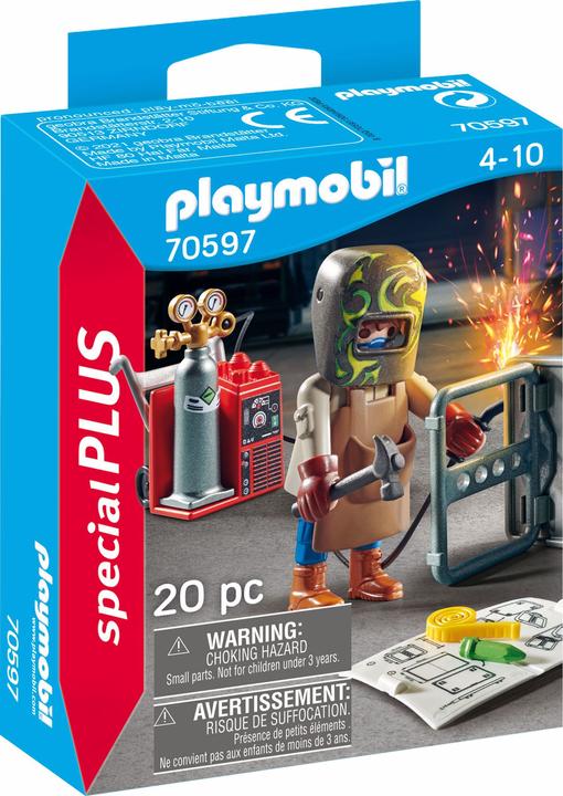 Playmobil Schweisser mit Ausrüstung (70597, Playmobil Special Plus)