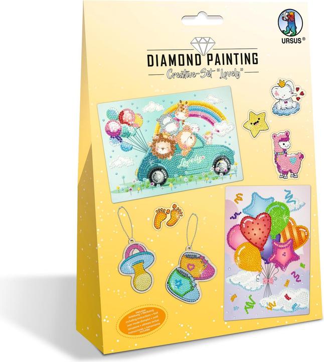 Image du produit Ursus Bastelset Diamond Painting Lovely