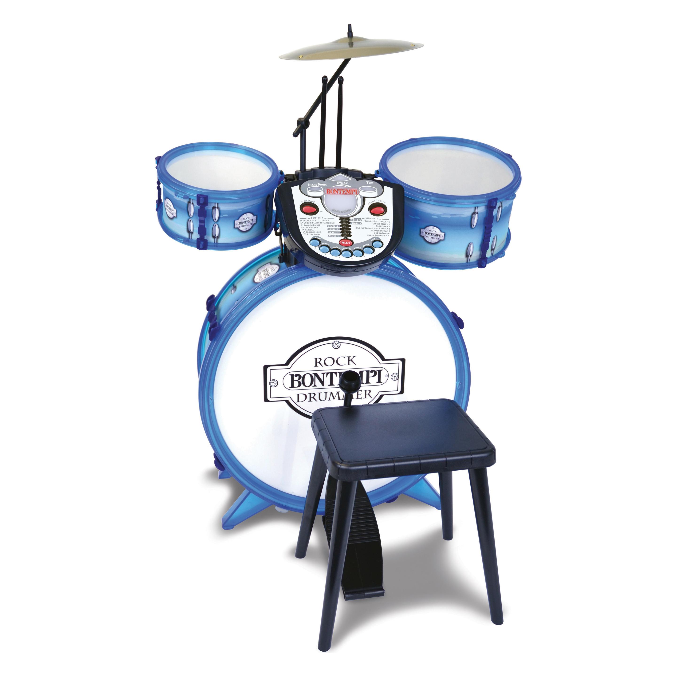 Bontempi Drum Kit mit Tutor (Multilingual) (52 5602)