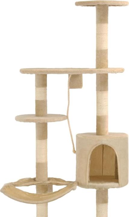 Produktbild vidaXL Kratzbaum (194 cm, Beige und Braun)