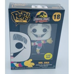 Actual product image Funko JURASSIC PARK - Pop Large Enamel Pin N° 18 - Mr ADN
