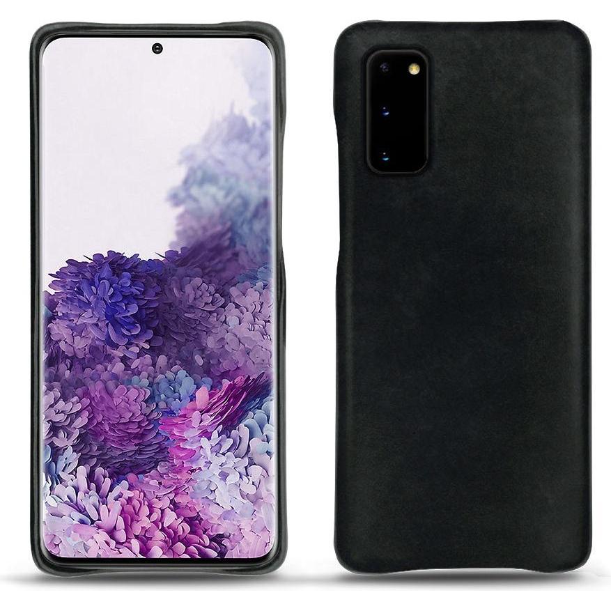 Noreve Lederschutzhülle (Samsung Galaxy S20+), Smartphone Hülle, Schwarz