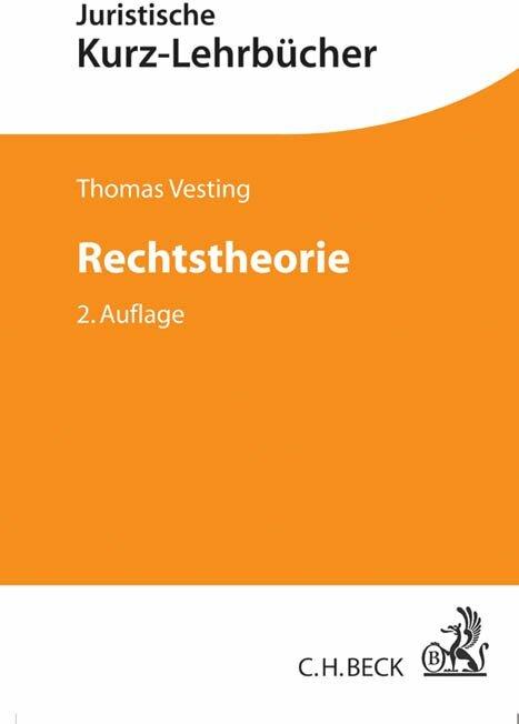 Produktbild Rechtstheorie (Deutsch, Thomas Vesting, 2015)