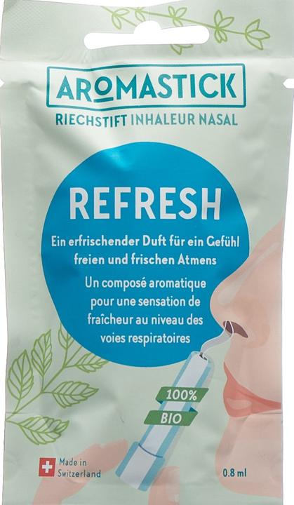 Actual product image Aromastick Riechstift 100% Bio Refresh