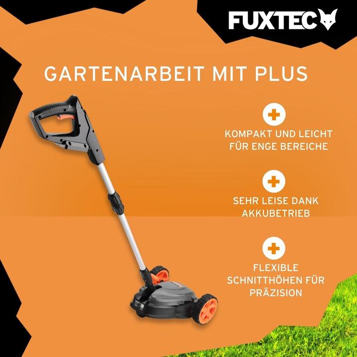 Actual product image Fuxtec 20V Akku Rasenmäher FX-E1RMEH20 (Rechargeable battery operated)