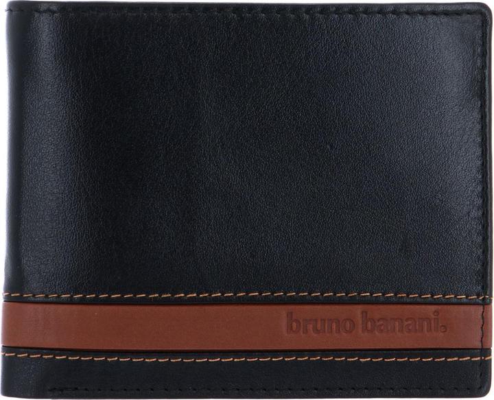Actual product image Bruno Banani Gift Set Horizontal Wallet / Keychain Black