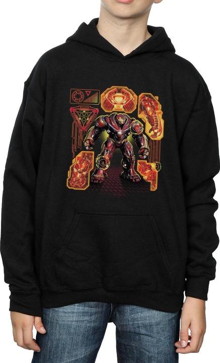 Produktbild Avengers Infinity War Hulkbuster Blueprint Kapuzenpullover Jungen (140, 146)