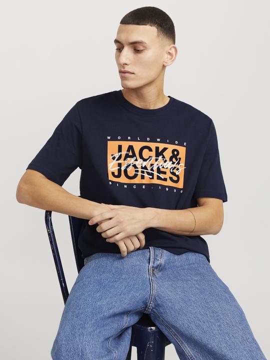 Produktbild Jack & Jones Logo Rundhalsausschnitt T-shirt T-shirt (L)